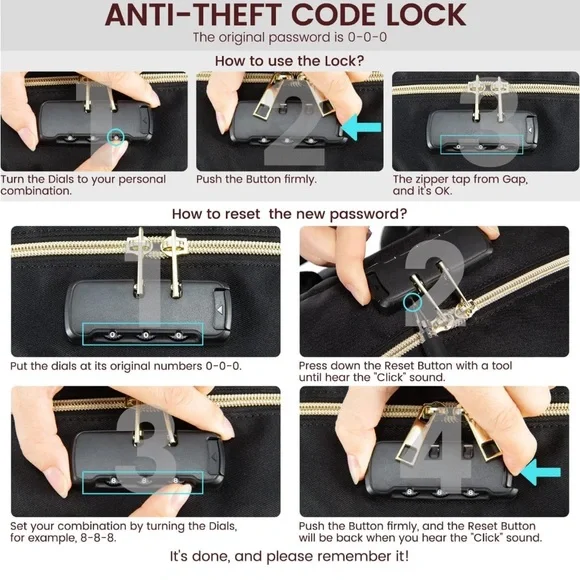 Black and Brown Backpack with Padded Straps and Durable Fabric - Picture 6 of 11